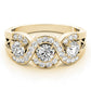 Infinity Twisted Channel Set Engagement Rings