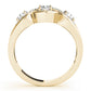 Infinity Twisted Channel Set Engagement Rings
