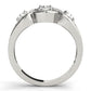 Infinity Twisted Channel Set Engagement Rings