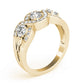 Infinity Twisted Channel Set Engagement Rings
