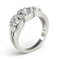 Infinity Twisted Channel Set Engagement Rings