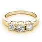 3-Stone Prong Set Engagement Ring