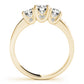 3-Stone Channel Set Engagement Ring