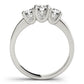 3-Stone Channel Set Engagement Ring
