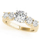 5-Stone Single Row Prong Set Engagement Ring