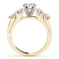 5-Stone Single Row Prong Set Engagement Ring