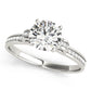 ENGAGEMENT RINGS SINGLE ROW PRONG