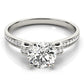 ENGAGEMENT RINGS SINGLE ROW PRONG