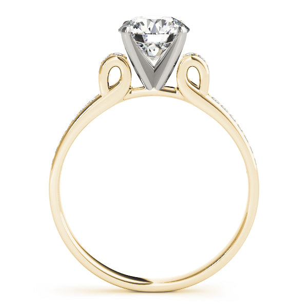 ENGAGEMENT RINGS SINGLE ROW PRONG