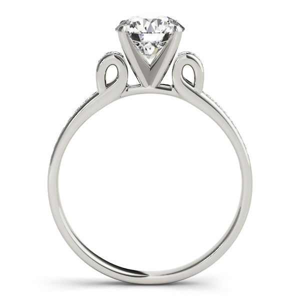 ENGAGEMENT RINGS SINGLE ROW PRONG