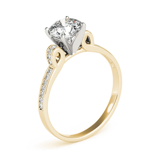 ENGAGEMENT RINGS SINGLE ROW PRONG
