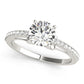 ENGAGEMENT RINGS SINGLE ROW PRONG