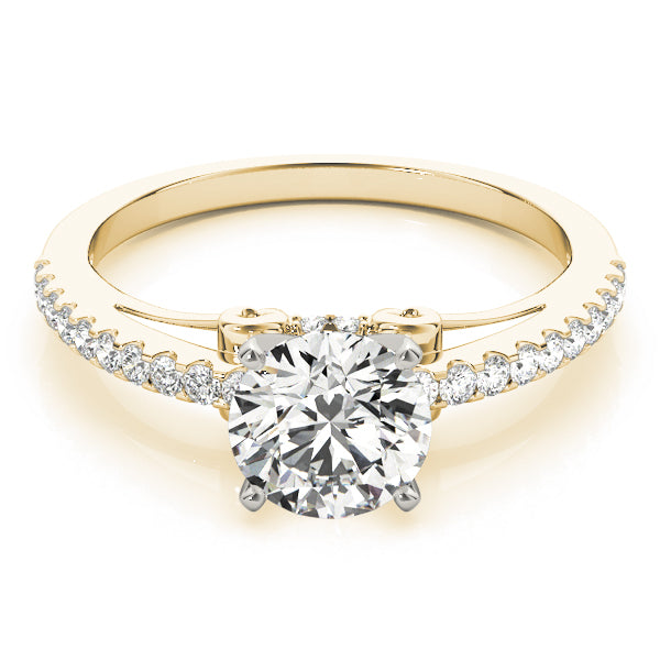 ENGAGEMENT RINGS SINGLE ROW PRONG