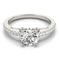 ENGAGEMENT RINGS SINGLE ROW PRONG