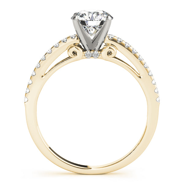 ENGAGEMENT RINGS SINGLE ROW PRONG