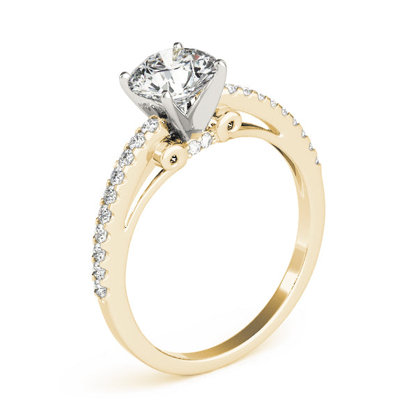 ENGAGEMENT RINGS SINGLE ROW PRONG