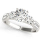 ENGAGEMENT RINGS 3 STONE ROUND