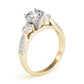 ENGAGEMENT RINGS 3 STONE ROUND