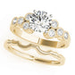 Cluster Sides Milgrain Engagement Rings