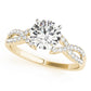 Split Shank Engagement Ring