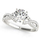 Split Shank Engagement Ring