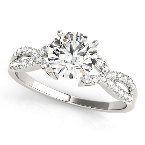Split Shank Engagement Ring