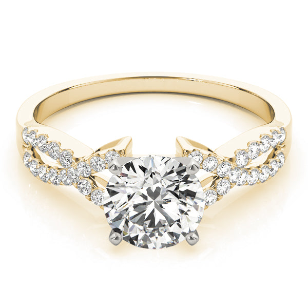Split Shank Engagement Ring