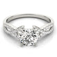 Split Shank Engagement Ring