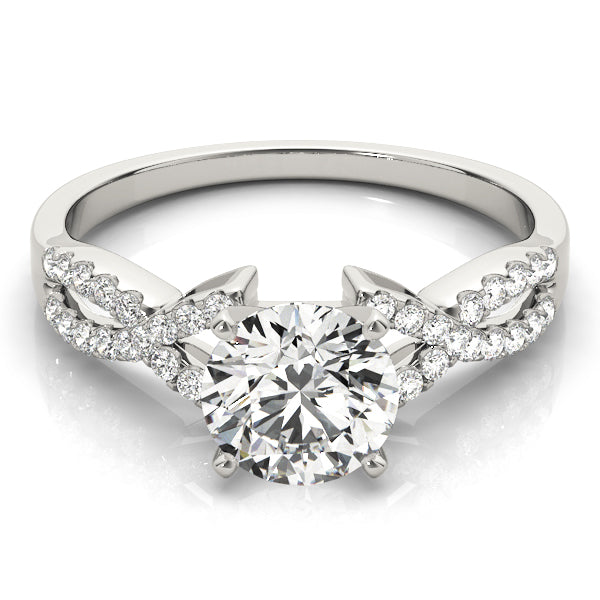 Split Shank Engagement Ring