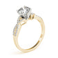 Split Shank Engagement Ring