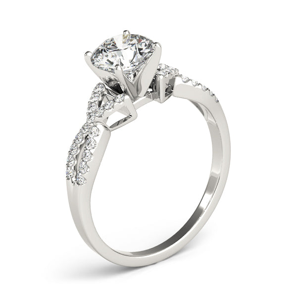 Split Shank Engagement Ring