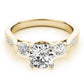 ENGAGEMENT RINGS 3 STONE ROUND