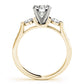 ENGAGEMENT RINGS 3 STONE ROUND