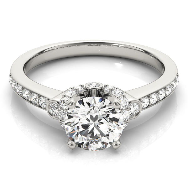ENGAGEMENT RINGS CLUSTER SIDES