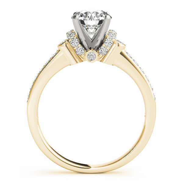 ENGAGEMENT RINGS CLUSTER SIDES