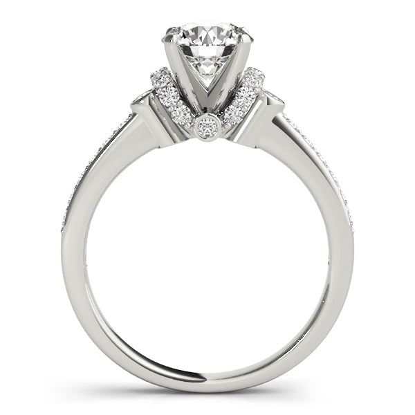 ENGAGEMENT RINGS CLUSTER SIDES