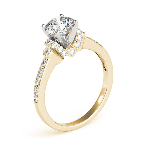 ENGAGEMENT RINGS CLUSTER SIDES
