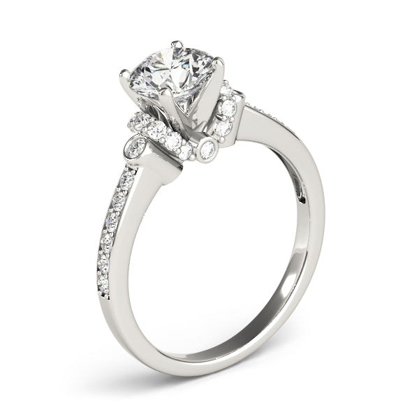 ENGAGEMENT RINGS CLUSTER SIDES