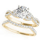 Bypass Multirow Twisted Engagement Ring