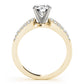 Multirow Split Shank Engagement Ring