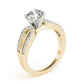 Multirow Split Shank Engagement Ring