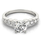 Vintage-Inspired Bezel Set Engagement Ring