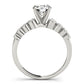 Vintage-Inspired Bezel Set Engagement Ring