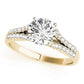 Split Shank Engagement Ring