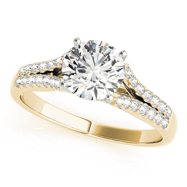 Split Shank Engagement Ring