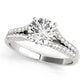 Split Shank Engagement Ring