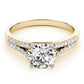 Split Shank Engagement Ring