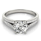 Split Shank Engagement Ring
