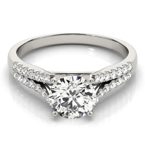 Split Shank Engagement Ring