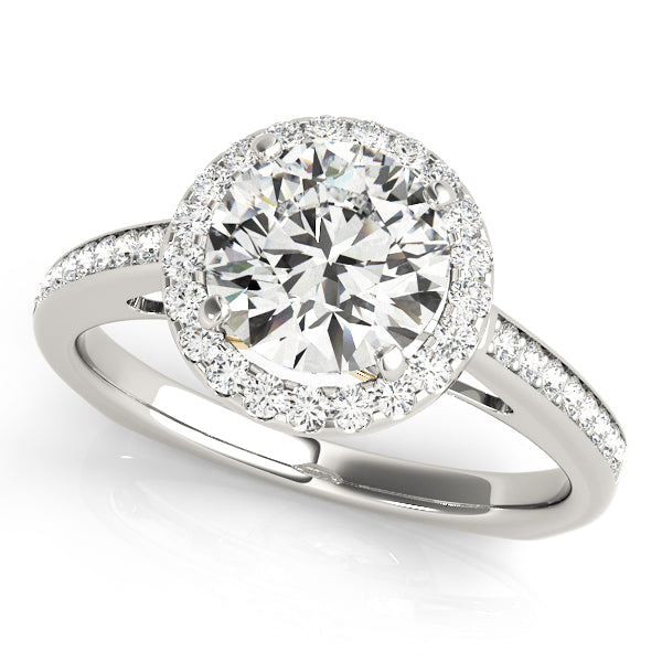 ENGAGEMENT RINGS HALO ROUND